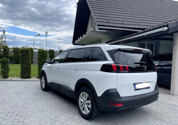 Peugeot 5008 cena 59900 przebieg: 217450, rok produkcji 2018 z Biała małe 667